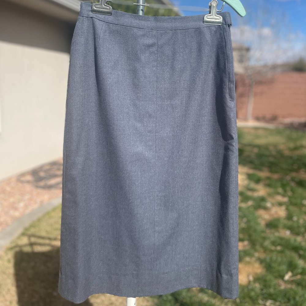 Handmade, Vintage, Grey Skirt